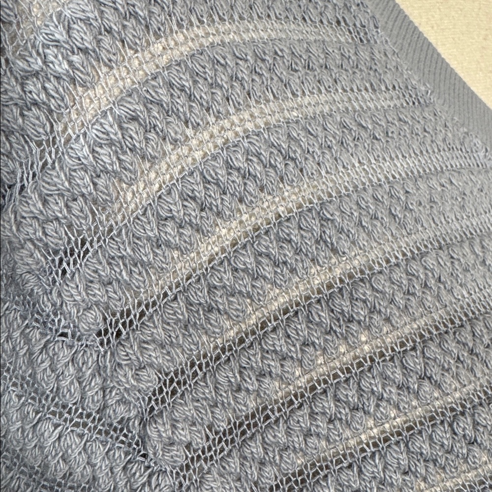 LAmade Soft Blue-Gray Knit Top - Picture 5 of 6